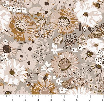 [175507] Figo Fabrics Blossom Breeze RC91021-14 Taupe