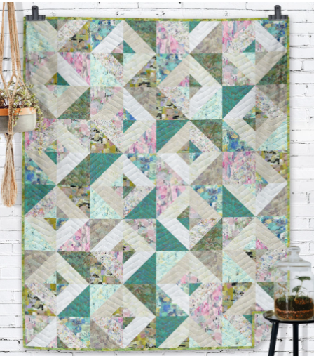 [175514] Sky Diamonds Painter's Joy Quilt Kit