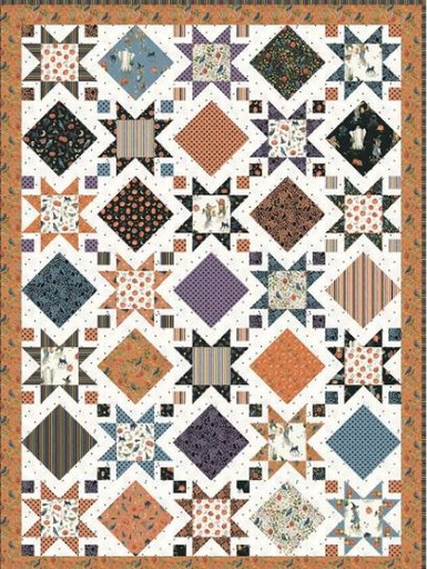 [175684] Riley Blake Designs Trick or Treat Quilt Kit KT-15960