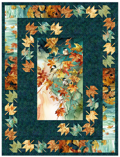 [175715] Autumn Blaze Quilt Kit