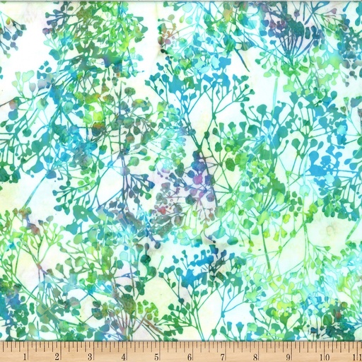 [175859] Bali Batik Tossed Babysbreath X2618 667 Light Bright