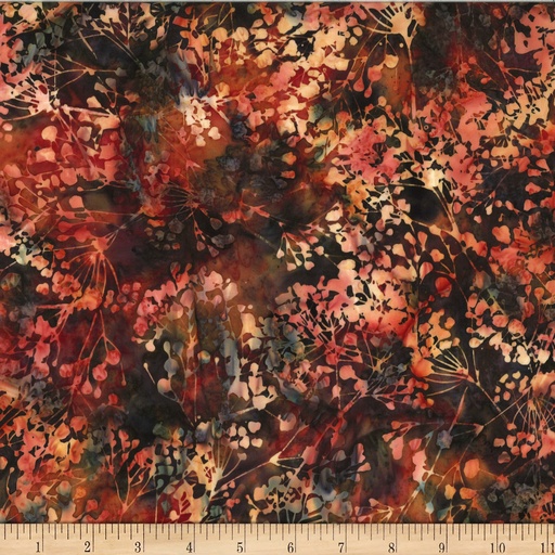 [175860] Bali Batik Tossed Babysbreath X2618 614 Bohemian