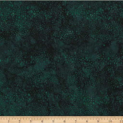[175861] Bali Batik Abstract Dots X2613 216 Black/Jade