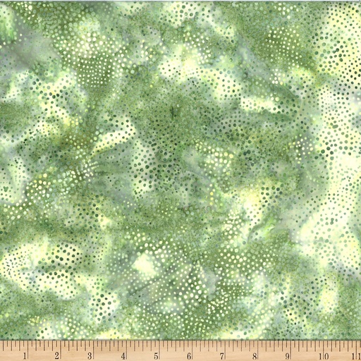 [175863] Bali Batik Dotty Scallop X2622 539 Parsley