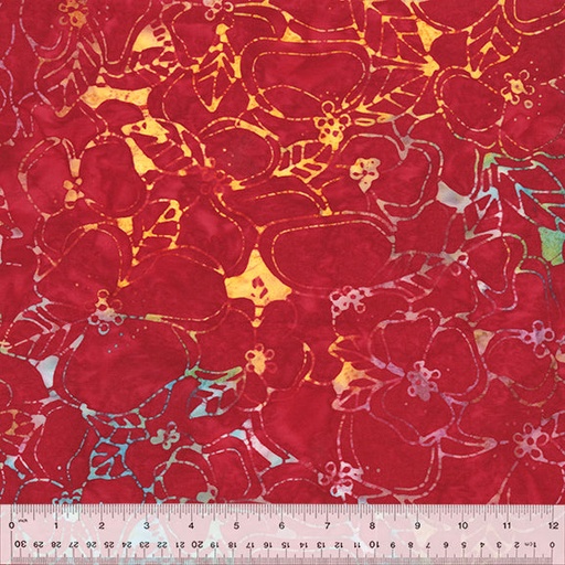 [167897] Anthology Fabrics Quiltessentials 6: Splash 430Q-1 Morning Glory Heart