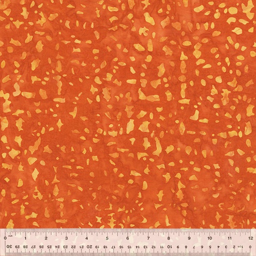 [167904] Anthology Fabrics Quiltessentials 6: Splash 431Q-3 Mini Motif Mandarin