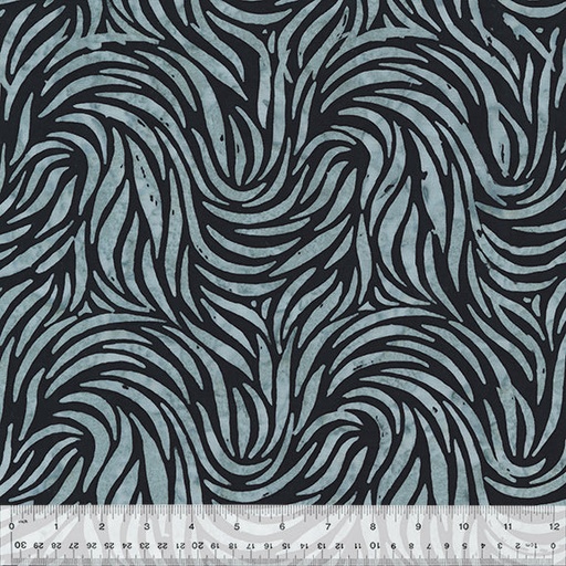 [167915] Anthology Fabrics Quiltessentials 6: Splash 432Q-7 Palm Zebra