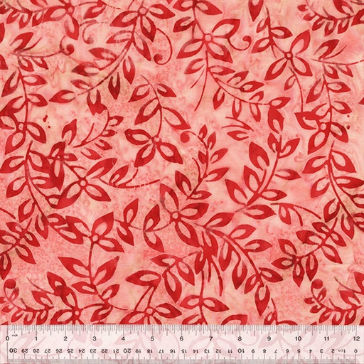 [167922] Anthology Fabrics Quiltessentials 6: Splash 434Q-1 Beanstalk Rosey