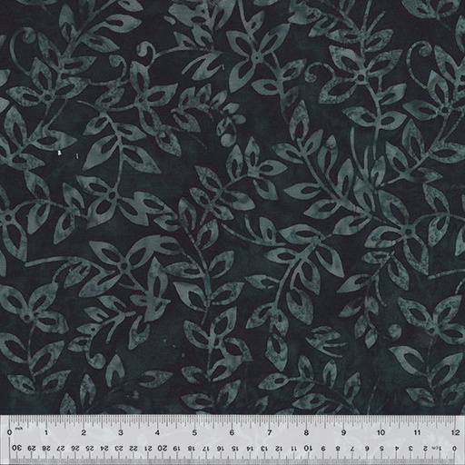 [167928] Anthology Fabrics Quiltessentials 6: Splash 434Q-7 Beanstalk Midnight