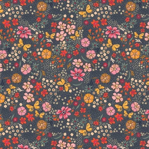 [171087] Art Gallery Fabrics The Flower Fields Floral Abundance Shade FLF85910