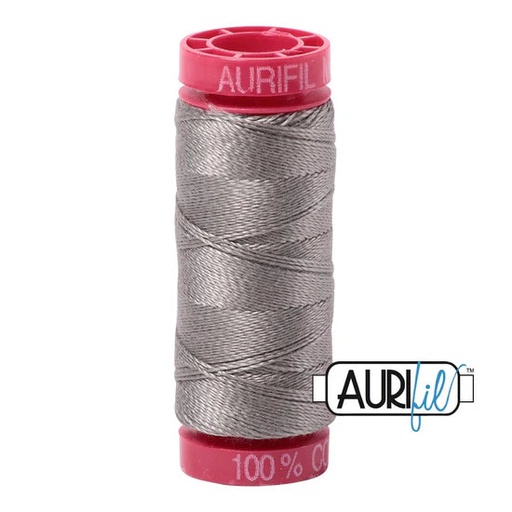 [168990] Aurifil 12 wt Cotton Thread 54 yds MK12SP50 6732 Earl Grey