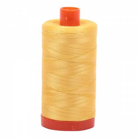 [152897] Aurifil 50 wt Cotton Thread 1422 yds MK50SP1135 Pale Yellow