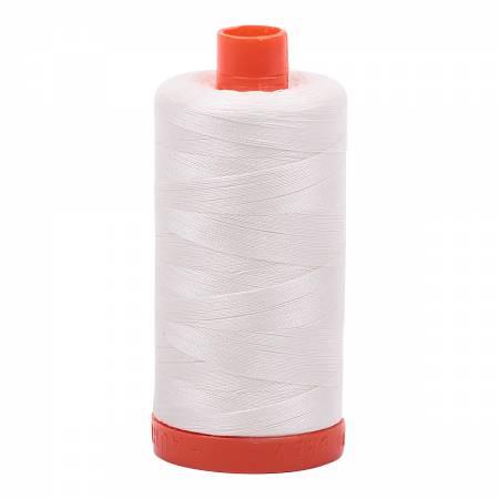 [124013] Aurifil 50 wt Cotton Thread 1422yds MK50SP2026 Chalk