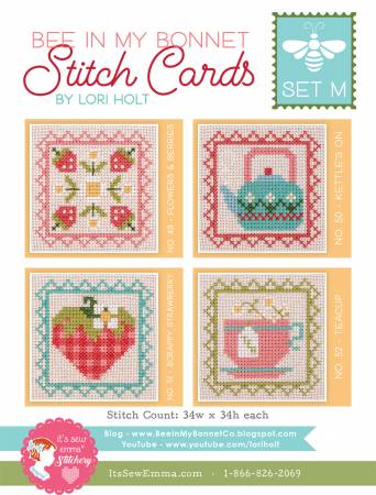 [169194] Bee In My Bonnet Stitch Cards Set M ISE 471