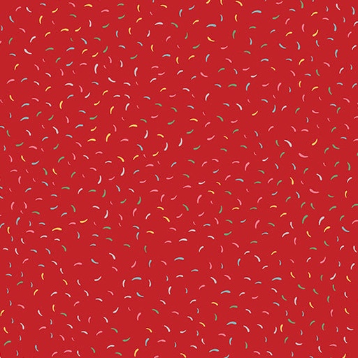 [167676] Benartex Fabrics Wander Lane II by Nancy Halvorsen Sprinkles 13657 10 Apple