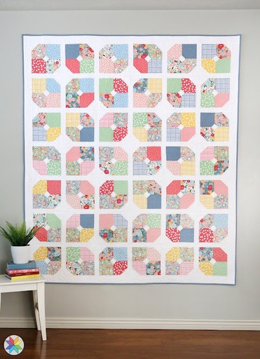 [169678] A Bright Corner Make Believe Quilt Pattern #ABC344