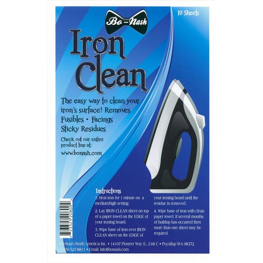 [159771] Bo-Nash Iron Cleaner 10 count BO5003