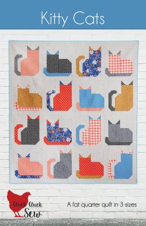 [169081] Cluck Cluck Sew Kitty Cats Pattern by Allison Harris CCS212