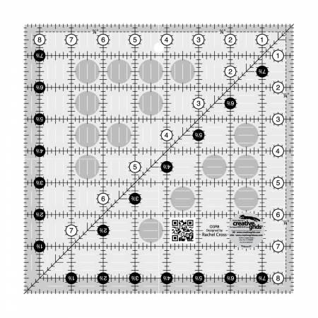 [136140] Creative Grids USA 8.5" Square Ruler CGR8