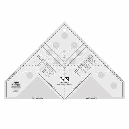 [165902] Creative Grids USA Cats Cradle Ruler XL CGRDH1XL