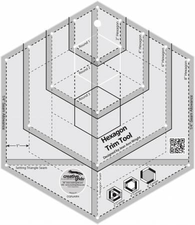 [140171] Creative Grids USA Hex Trim Tool CGRJAW4