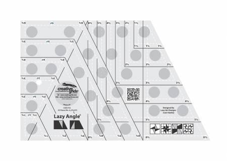 [131789] Creative Grids USA Lazy Angle Ruler CGR3754