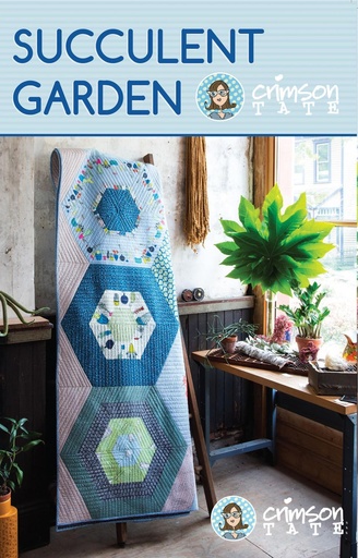 [157812] Crimson Tate Succulent Garden pattern by Heather Givans CTS101