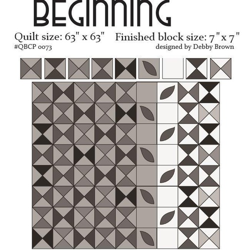 [154140] Cutie Collections Beginning Pattern by Debby Brown #QBCP 0073