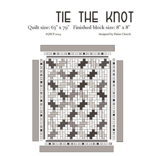 [154144] Cutie Collections Tie the Knot Pattern by Debby Brown #QBCP 0054