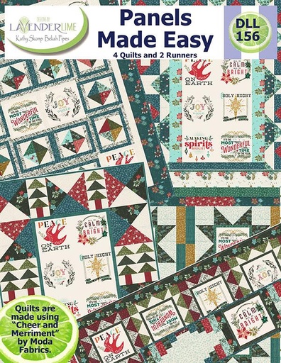 [161984] Designs by Lavender Lime Panel Made Easy Softcover Booklet by Kathy Skomp & Bekah Pipes DLL 156