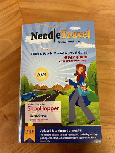 [169367] Direction Press 2024 Needle Travel Guide Book TG24