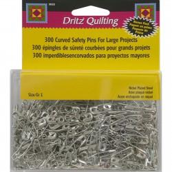 [131813] Dritz Curved Safety Pins for Large Projects 300 ct size 1 DRI3032
