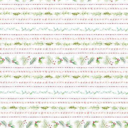 [168077] Freckle & Lollie A Swell Noel by Kathy Davis Holly Doodle D101 White