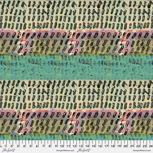 [166316] FreeSpirit Fabric Root Digital Collection by e bond Stems PWEB030.Komorebi