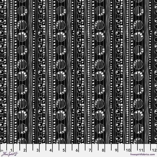 [166300] FreeSpirit Fabrics Cool Breeze by Katie Pasquini Masopust Stratus PWKP047.Black