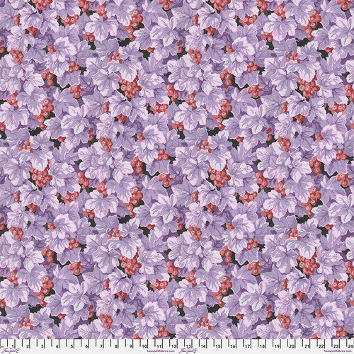 [170707] FreeSpirit Fabrics Cottage Garden by Snow Leopard Designs PWSL133 Purple