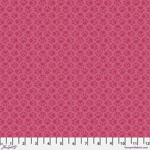 [165418] FreeSpirit Fabrics Here Kitty Kitty by Cori Dantini Paw Paw PWCD049.XPink
