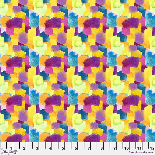 [165417] FreeSpirit Fabrics Here Kitty Kitty by Cori Dantini Splat PWCD048.XMulti