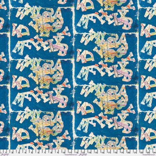 [169351] FreeSpirit Fabrics Ravel PWEB033.OCEAN