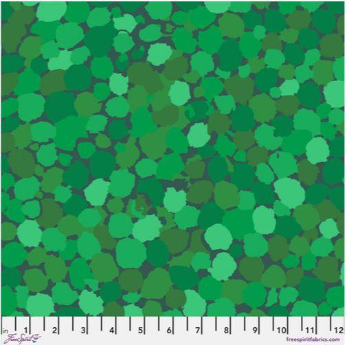 [167081] FreeSpirit Fabrics Reflections by Brandon Mabley for Kaffe Fassett Collective PWBM087.Green