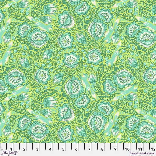 [163247] FreeSpirit Fabrics Tiny Beasts by Tula Pink Out Foxed PWTP184.Glow