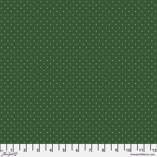 [163252] FreeSpirit Fabrics True Colors Tiny by Tula Pink Tiny Dots PWTP185.Lilypad