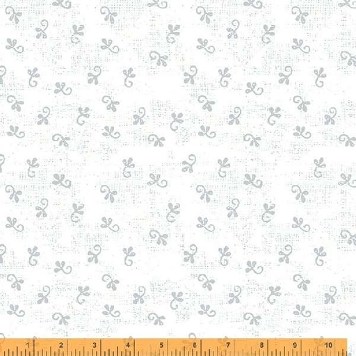 [166218] Windham Fabrics Makers Collage by Natalie Barnes Little Ditty 43153A-1 Fog