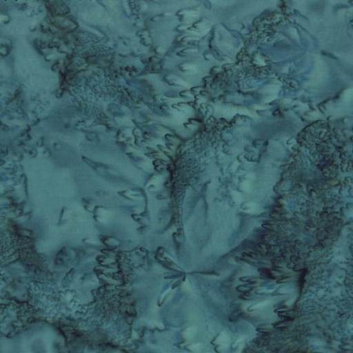 [142726] 1895 Watercolors Batik 1895-21 Teal