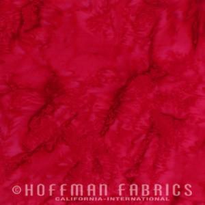 [108636] 1895 Watercolors Batik 1895-5 Red