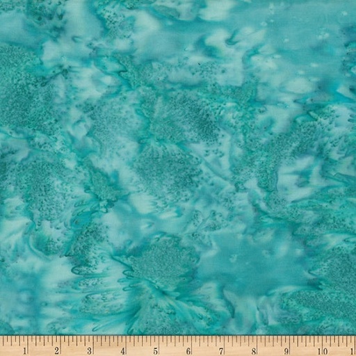 [170405] 1895 Watercolors Batik Wide Back W1895 174 Sea Mist