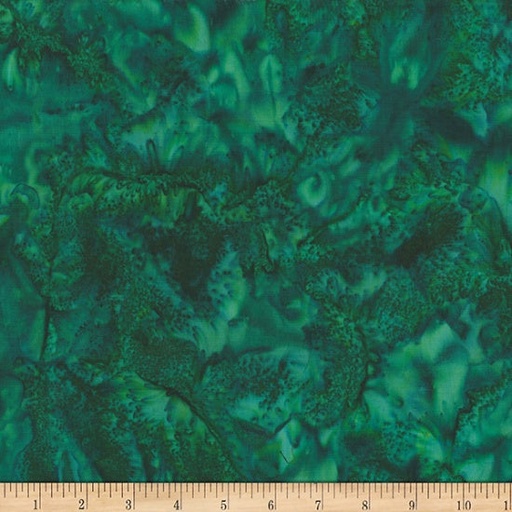 [170408] 1895 Watercolors Batik Wide Back W1895 272 Mallard