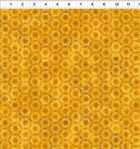 [163001] In The Beginning Fabrics Sunshine by Jason Yenter Poofs 7SS 1 Gold
