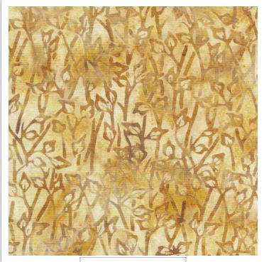 [170032] Island Batiks Natural Healing Cilantro ISB112319200 Yellow Oatmeal