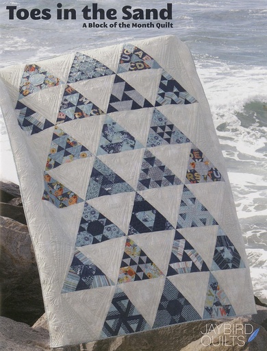 [158809] Jaybird Quilts Toes in the Sand Pattern Softcover Book by Julie Herman JBQ130